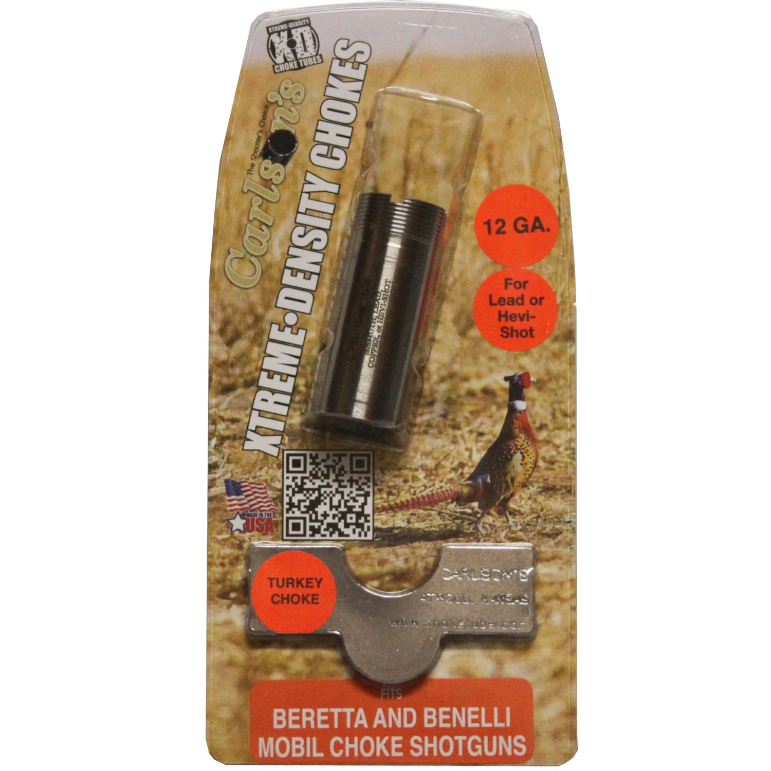 Carlson's Choke Tubes Carlson’s Choke Tubes BERETTA BENELLI MOBIL FLUSH MOUNT REPLACEMENT STAINLESS CHOKE TUBES 12GA .675 16618 4 Carlson's Choke Tubes Carlson’s Choke Tubes BERETTA BENELLI MOBIL FLUSH MOUNT REPLACEMENT STAINLESS CHOKE TUBES 12GA .675 16618 - Image 2