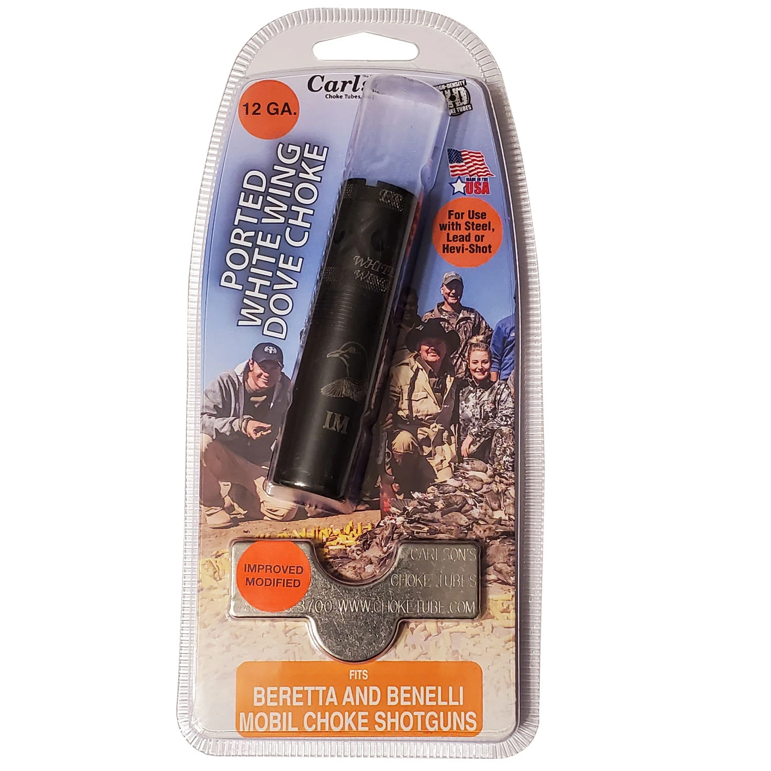 Carlson's Choke Tubes Carlson’s Choke Tubes White Wing Dove Beretta/Benelli Mobil IM Extreme Range 12GA .700 37505 4 Carlson's Choke Tubes Carlson’s Choke Tubes White Wing Dove Beretta/Benelli Mobil IM Extreme Range 12GA .700 37505 - Image 2