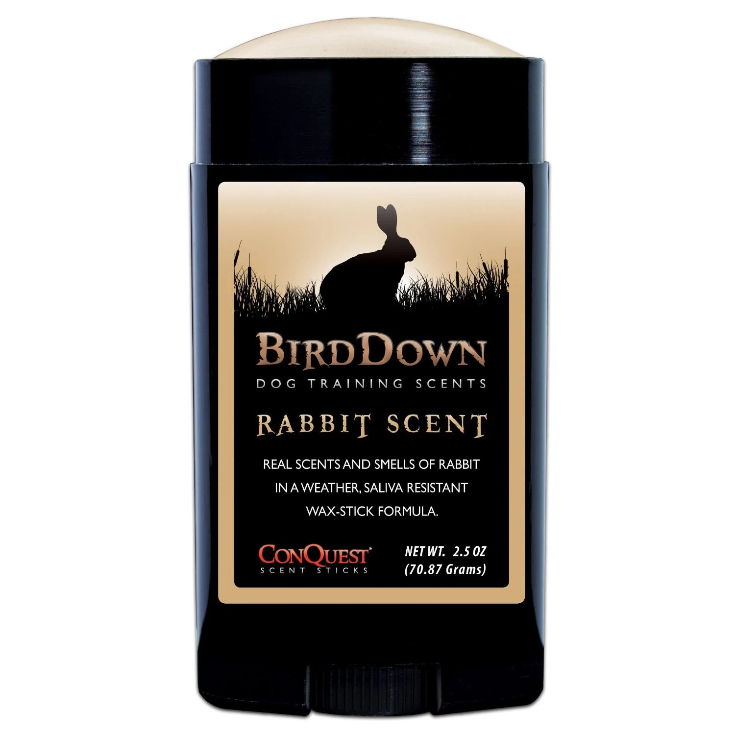 Conquest Scents BirdDown Rabbit Scent Stick 2.5 Oz. 1254 3 Conquest Scents BirdDown Rabbit Scent Stick 2.5 Oz. 1254