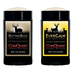 Conquest Scents RuttingBuck Pack Testosterone Scent & EverCalm Herd Scent Stick 5 Oz. 1256