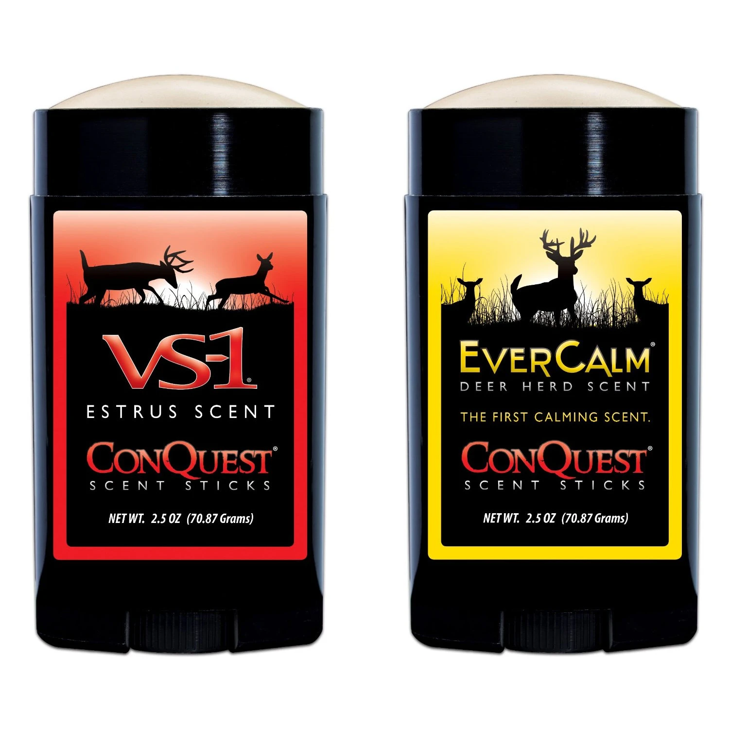 Conquest Scents Hunters Pack VS-1 Estrus Scent And EverCalm Herd Scent 5 Oz. 1240 3 Conquest Scents Hunters Pack VS-1 Estrus Scent And EverCalm Herd Scent 5 Oz. 1240