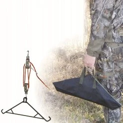HME Products Game Hanging 4:1 Ratio Game Hoist System With Gambrel HME-GHG-4