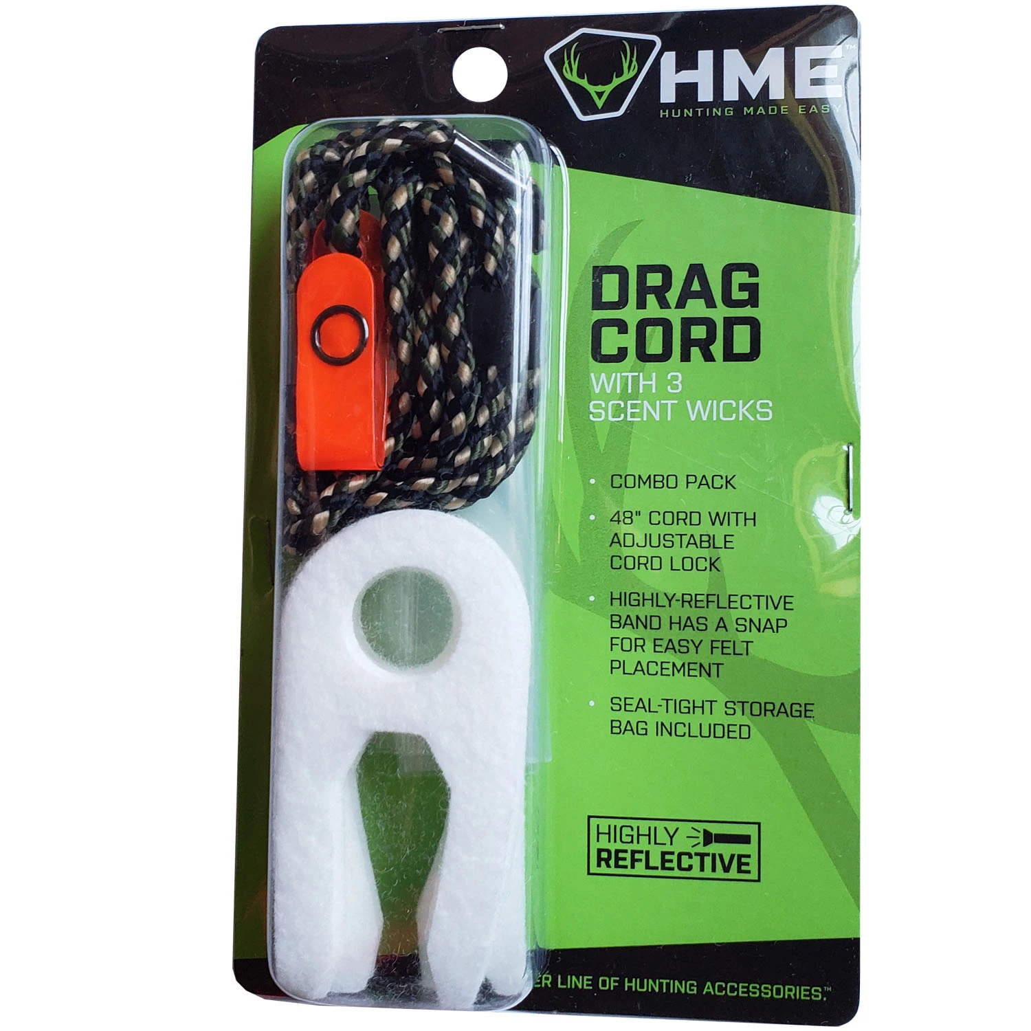 HME Products Scent Dispensers Drag Cord With 3 Scent Wicks HME-DC-1 3 HME Products Scent Dispensers Drag Cord With 3 Scent Wicks HME-DC-1