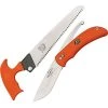 Outdoor Edge Knives Outdoor Edge SwingBlaze Pak Combo Double Blade Hunting Knife And Bone Saw With Leather Sheath SZP-1 -Walker's Sales Shop Outdoor 20101 SwingBlaze Double Blade Hunting Knife and Bone Saw Combo SZP 1