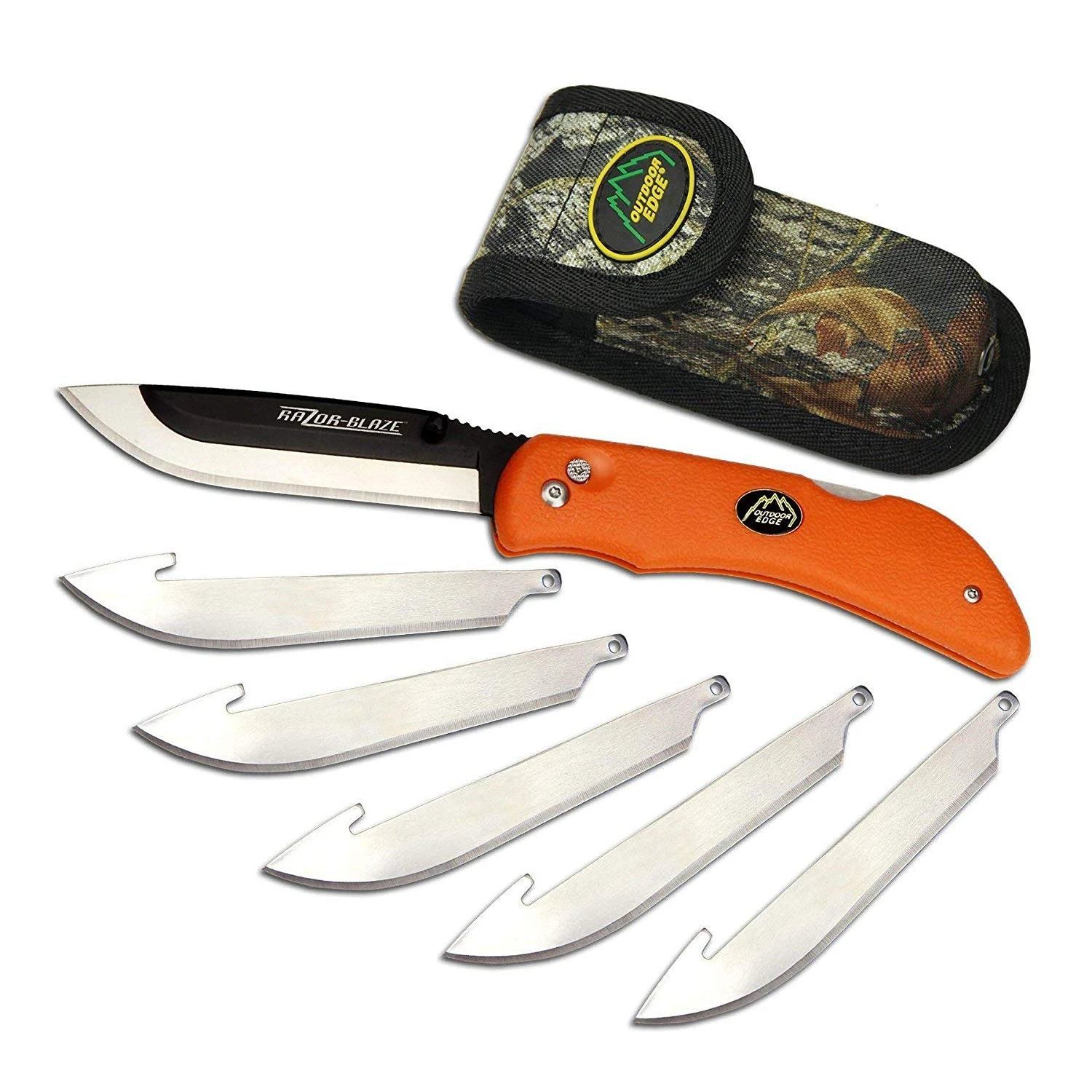 Outdoor Edge Knives Outdoor Edge RazorBlaze 3.5″ Replaceable Blade Folding Hunting Knife Non-Slip Rubberized TPR Handle Nylon Sheath RB-20 3 Outdoor Edge Knives Outdoor Edge RazorBlaze 3.5″ Replaceable Blade Folding Hunting Knife Non-Slip Rubberized TPR Handle Nylon Sheath RB-20