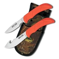 Outdoor Edge Knives Outdoor Edge Wild Pair Skinner-Caper Knife Combo W/Sheath WR-1C