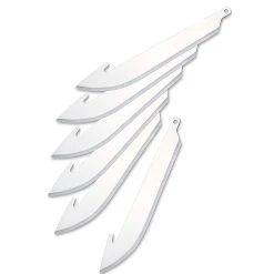 Outdoor Edge Knives Outdoor Edge Razor Series 3.5″ Stainless Steel Replacement Blades 6 Pack RR-6