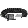 Outdoor Edge Knives Outdoor Edge ParaSpark™ Paracord Survival Bracelet Large With 1.3 Inch Knife Blade Black PSK-90C -Walker's Sales Shop Outdoor 30195 Outdoor Edge ParaSpark PSK 80C