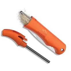 Outdoor Edge Knives Outdoor Edge Ignitro Survival Knife With Fire Starter & Whistle IG-23C