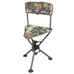 Primos Hunting Primos Ground Blind Double Bull Swivel Tri Stool Truth Camo 65153