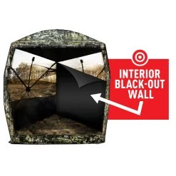 Primos Hunting Primos Ground Blind Surroundview 360 Interior Black-Out Wall 65154