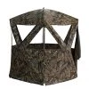 Rhino Blinds 300 Ground Blind 77” X 77” Hub To Hub R300-MOC -Walker's Sales Shop Rhino 00822 300 Blind 1