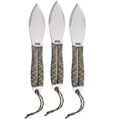 SOG Knives & Tools SOG Knives FLING THROWING KNIVES SET OF 3 W/ Nylon Sheath SOG-FX41N-CP