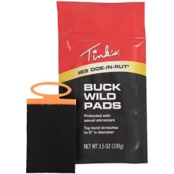 Tink's Scents Tink’s Scents #69 Doe-In-Rut Buck Wild Pads 5 Pack W6140