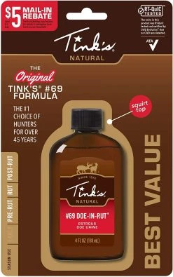 Tink's Scents Tink’s Scents #69 Doe-In-Rut Doe Estrous 4 Oz Bottle W6202