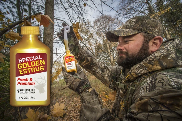 Wildlife Research Center Special Golden Estrus Doe Urine 1oz Bottle The Gold Standard 405 4 Wildlife Research Center Special Golden Estrus Doe Urine 1oz Bottle The Gold Standard 405 - Image 2