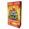 Wildlife Research Center Scent Killer Dryer Sheets 40 Count 6.4″x9″ Autumn Formula 1283 -Walker's Sales Shop WR 01283 Wildlife Research SCENT KILLER GOLD AUTUMN FORMULA DRYER SHEETS 1283